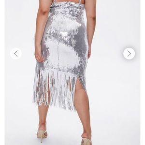 Forever21 Sequin Fringe Cami Dress-New w/tags